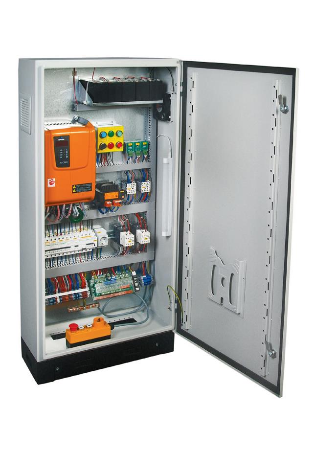 (English) Arcode Lift Control Panel.