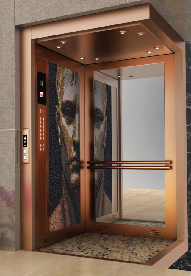 (English) Elevator Cabin FACE to FACE Model.