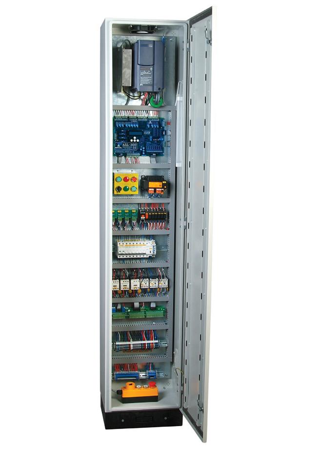(English) MRL Lift Control Panel.