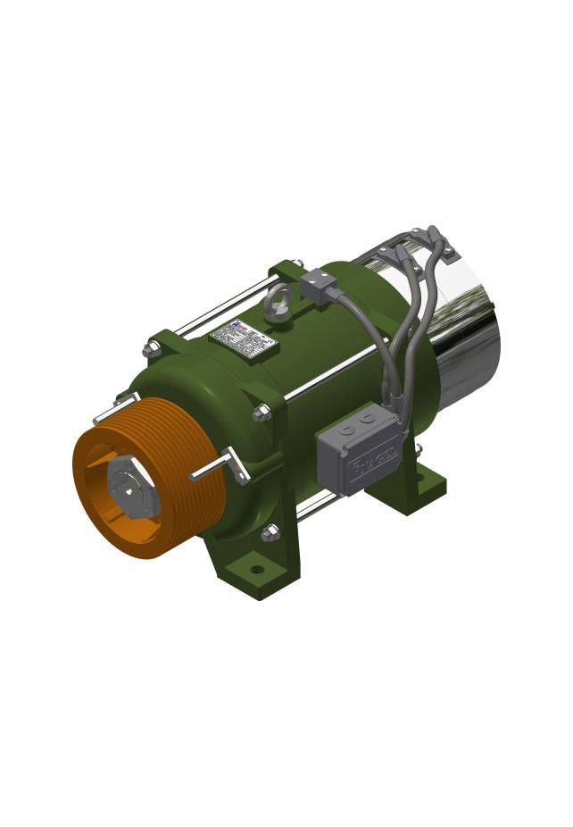 (English) NAGEL 200-2 Gearless Lift Machine Motor.